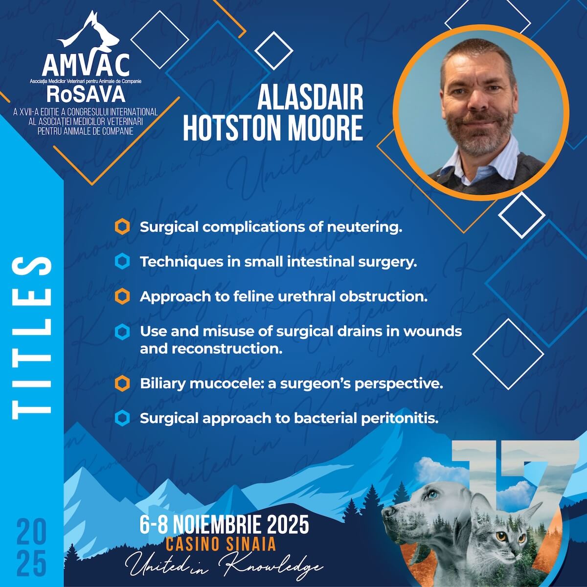 Alasdair Hotston Moore | Lectori Congres AMVAC 2025