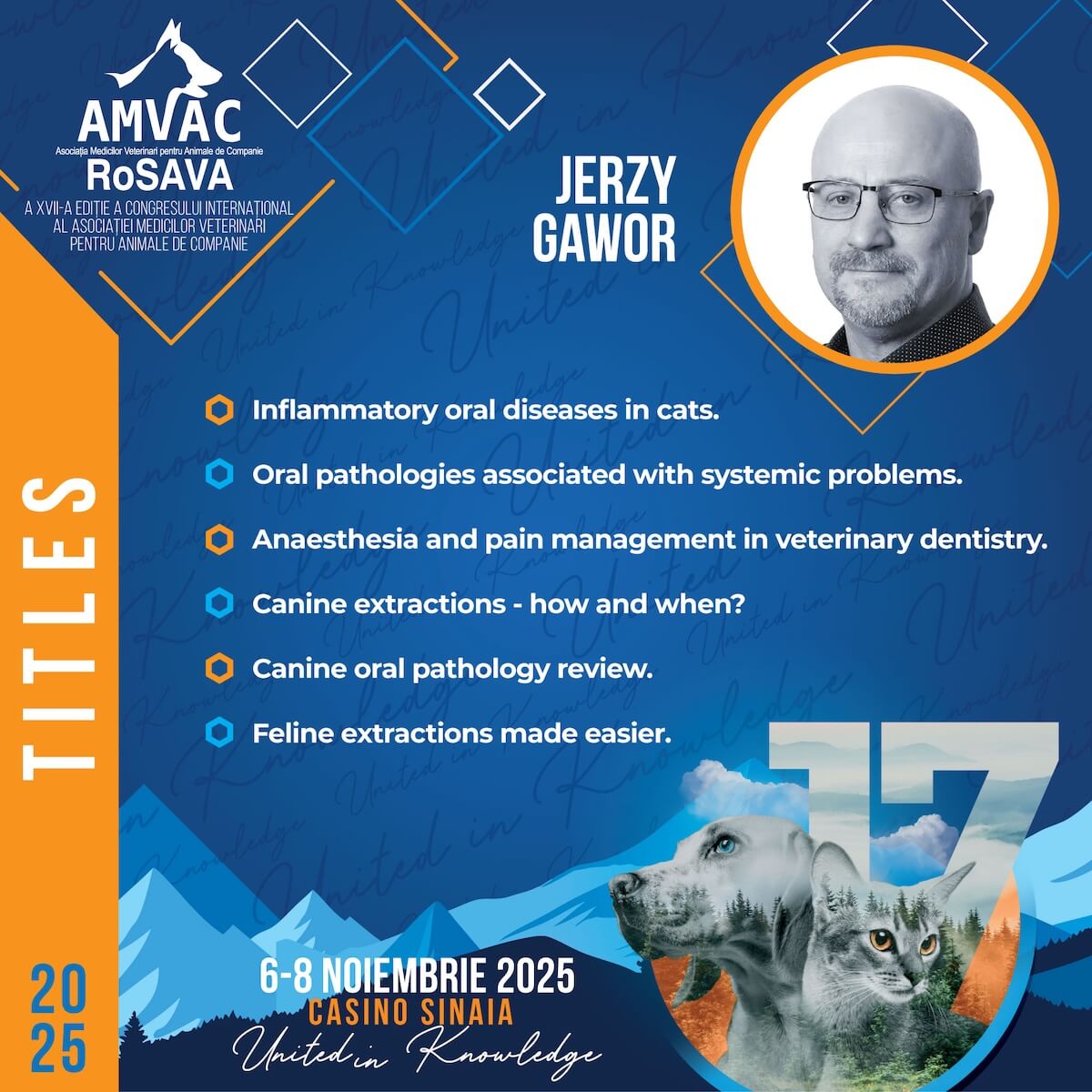 Jerry Gawor | Lectori Congres AMVAC 2025