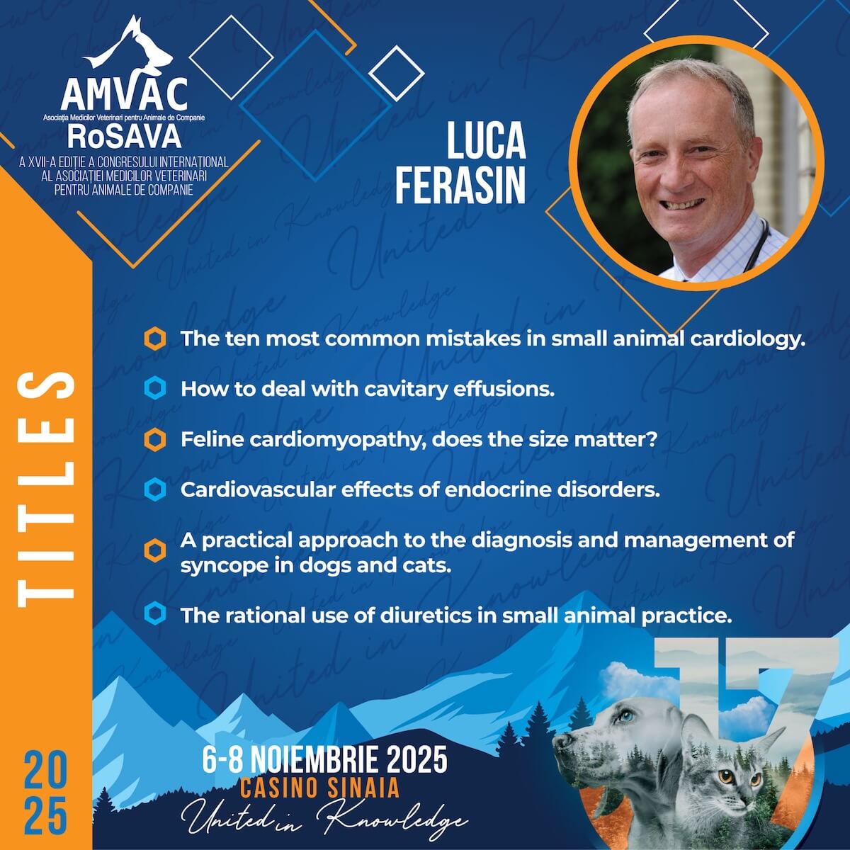 Luca Ferasin | Lectori Congres AMVAC 2025