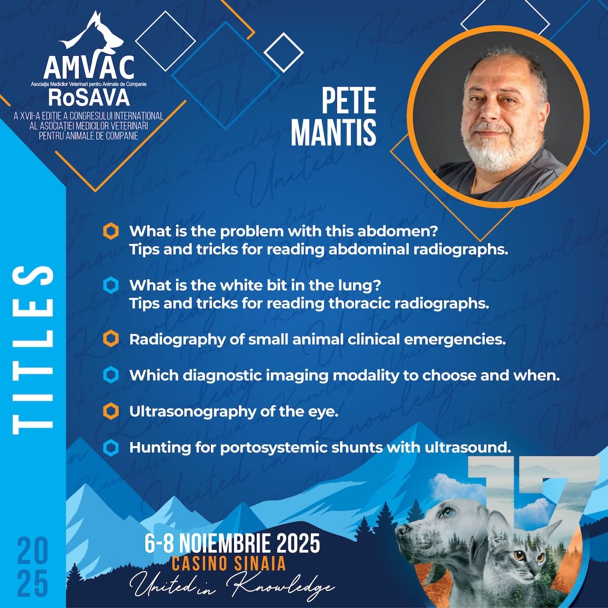 Pete Mantis | Lectori Congres AMVAC 2025