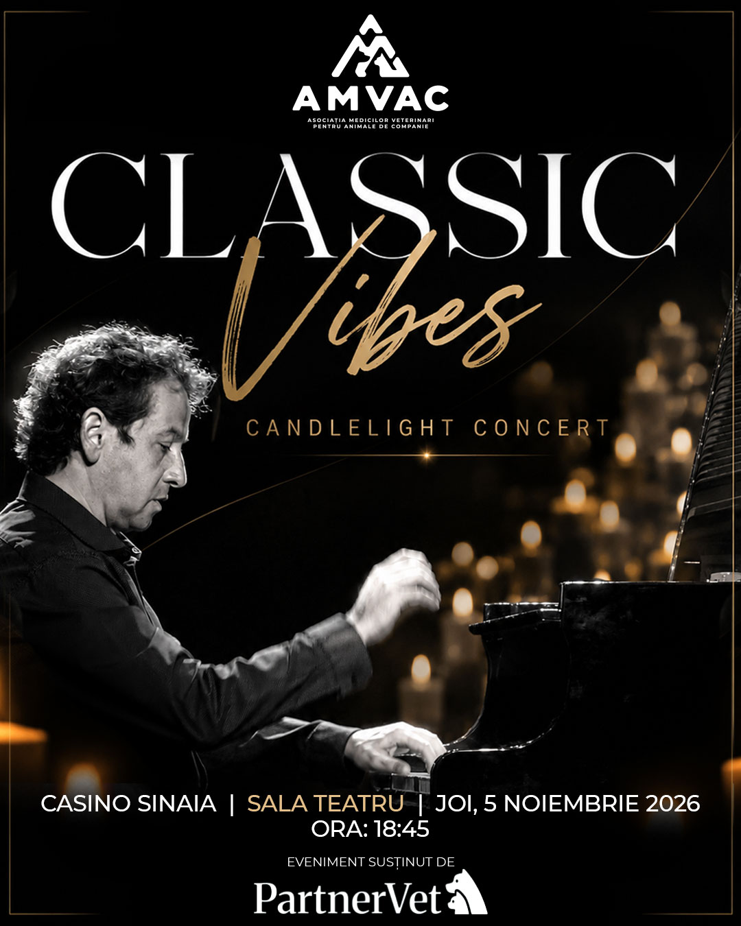 Candlelight Concert la Congres AMVAC 2026