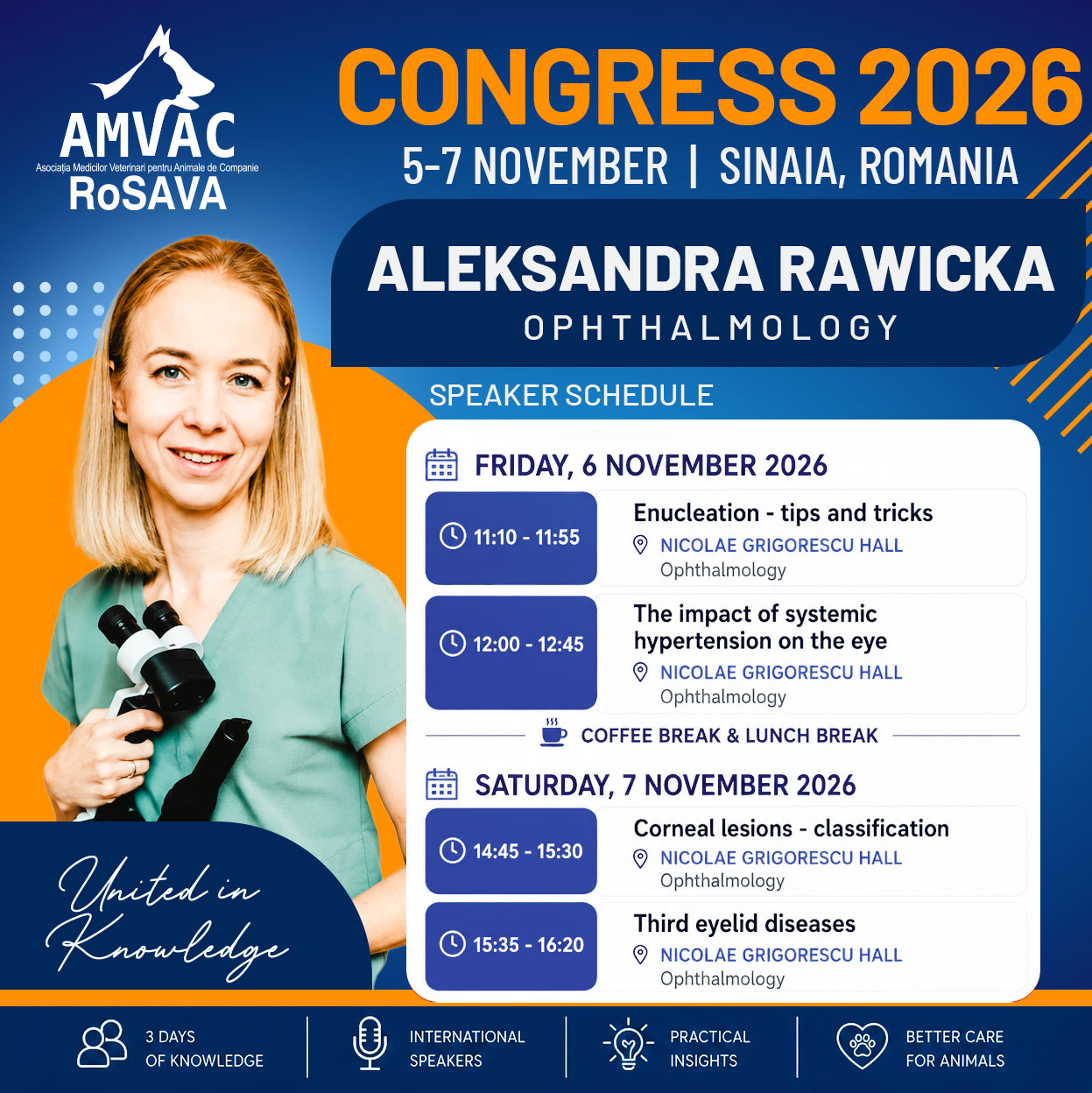 Aleksandra Rawicka | Lector Congres AMVAC 2026