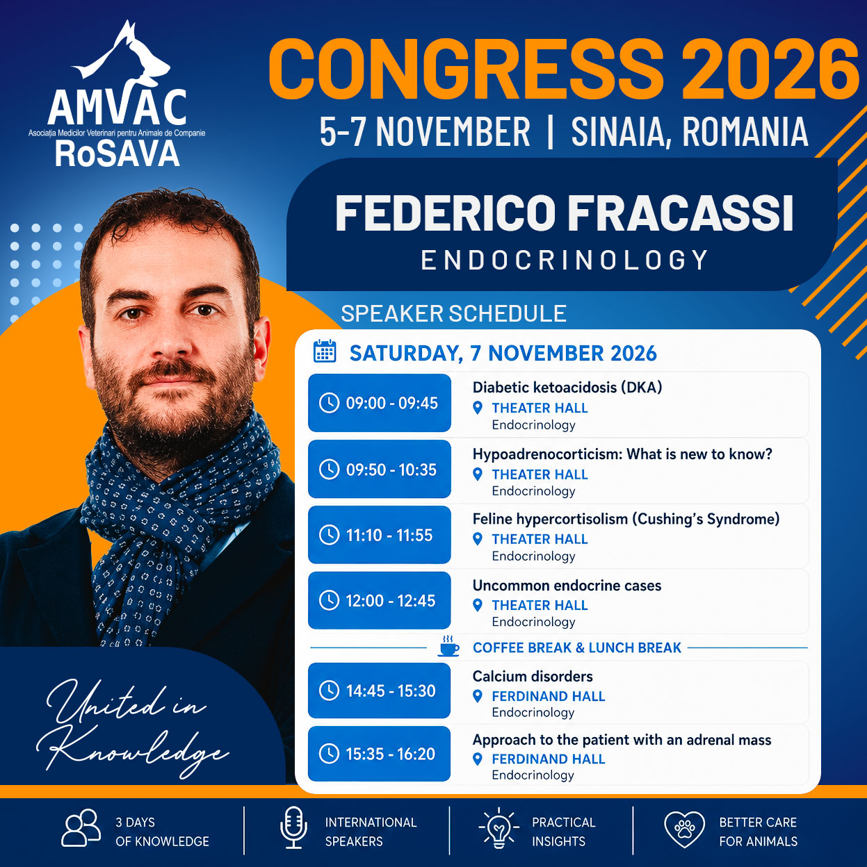 Federico Fracassi | Lector Congres AMVAC 2026