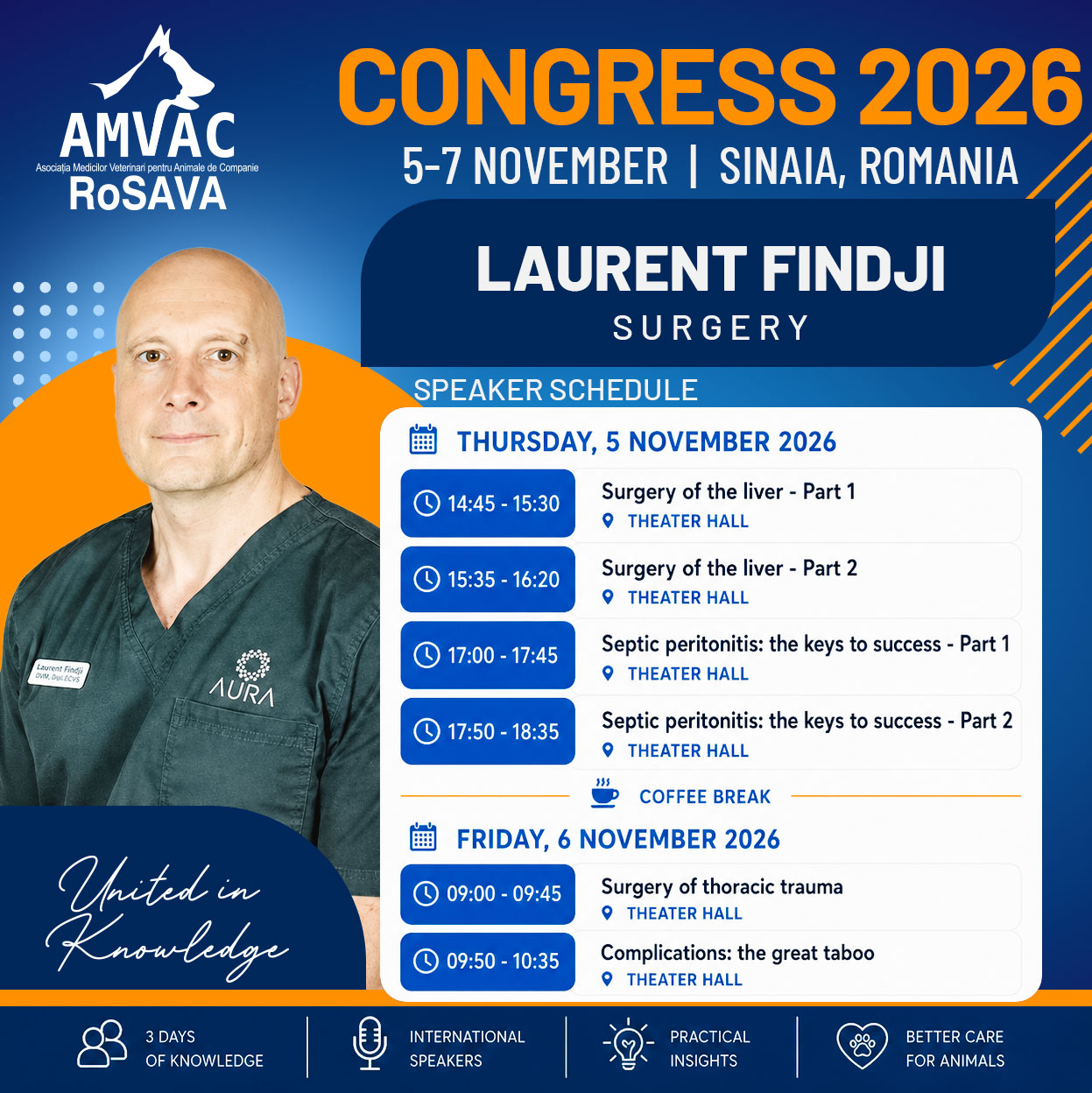 Laurent Findji | Lector Congres AMVAC 2026
