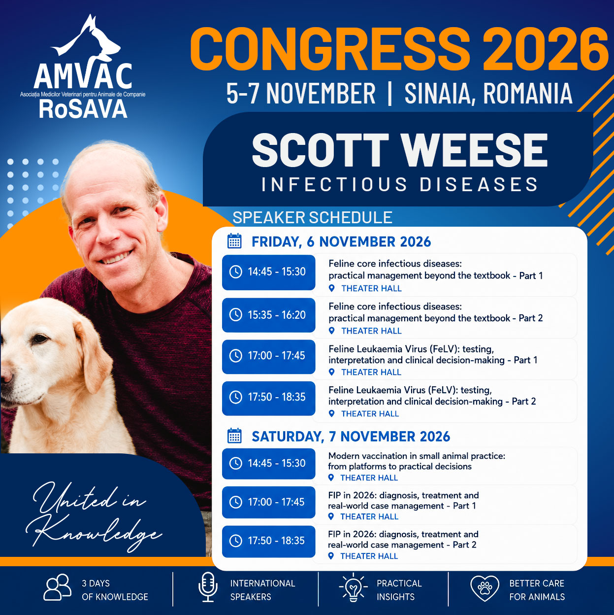 Scott Weese | Lector Congres AMVAC 2026