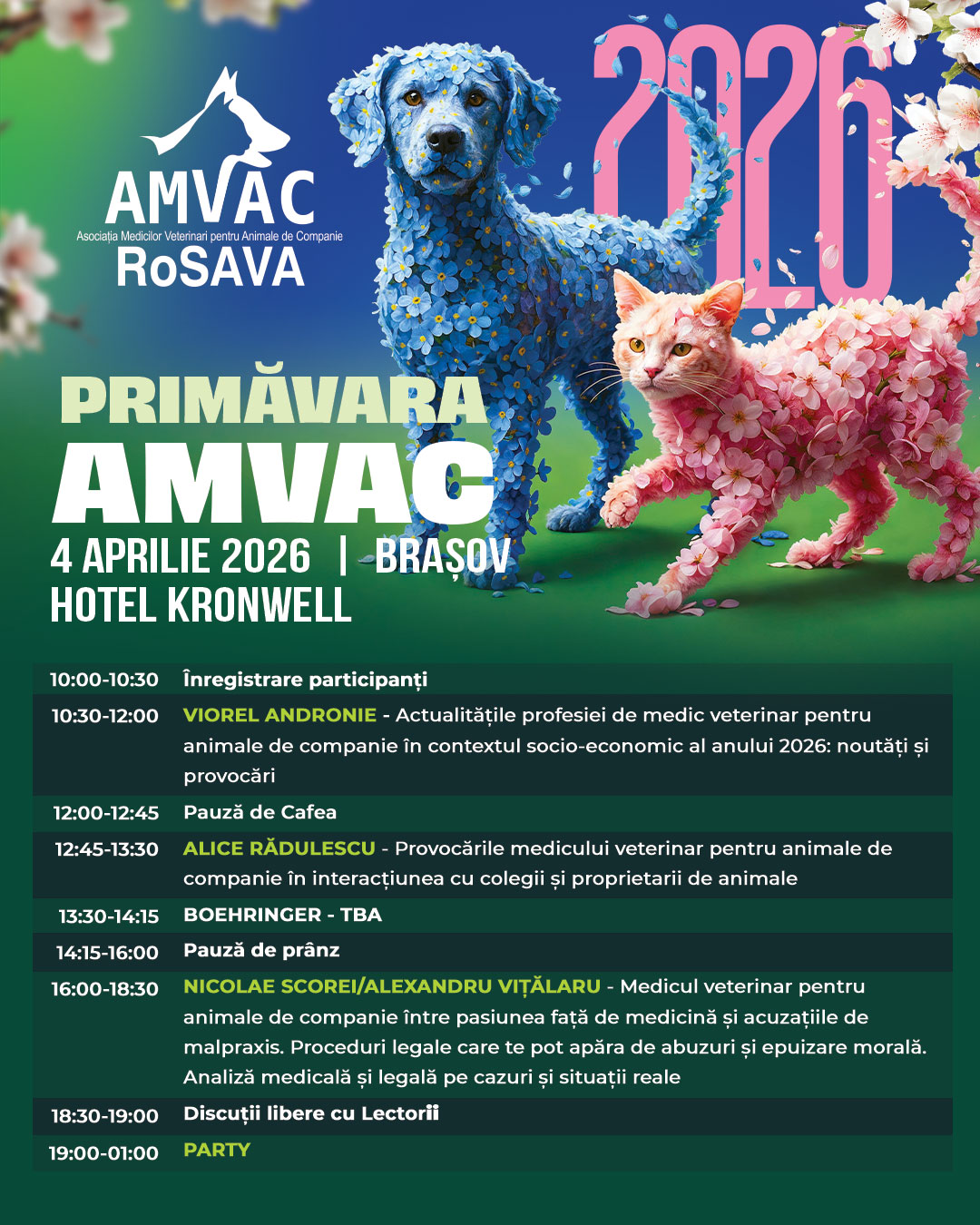 Program Primăvara AMVAC 2026