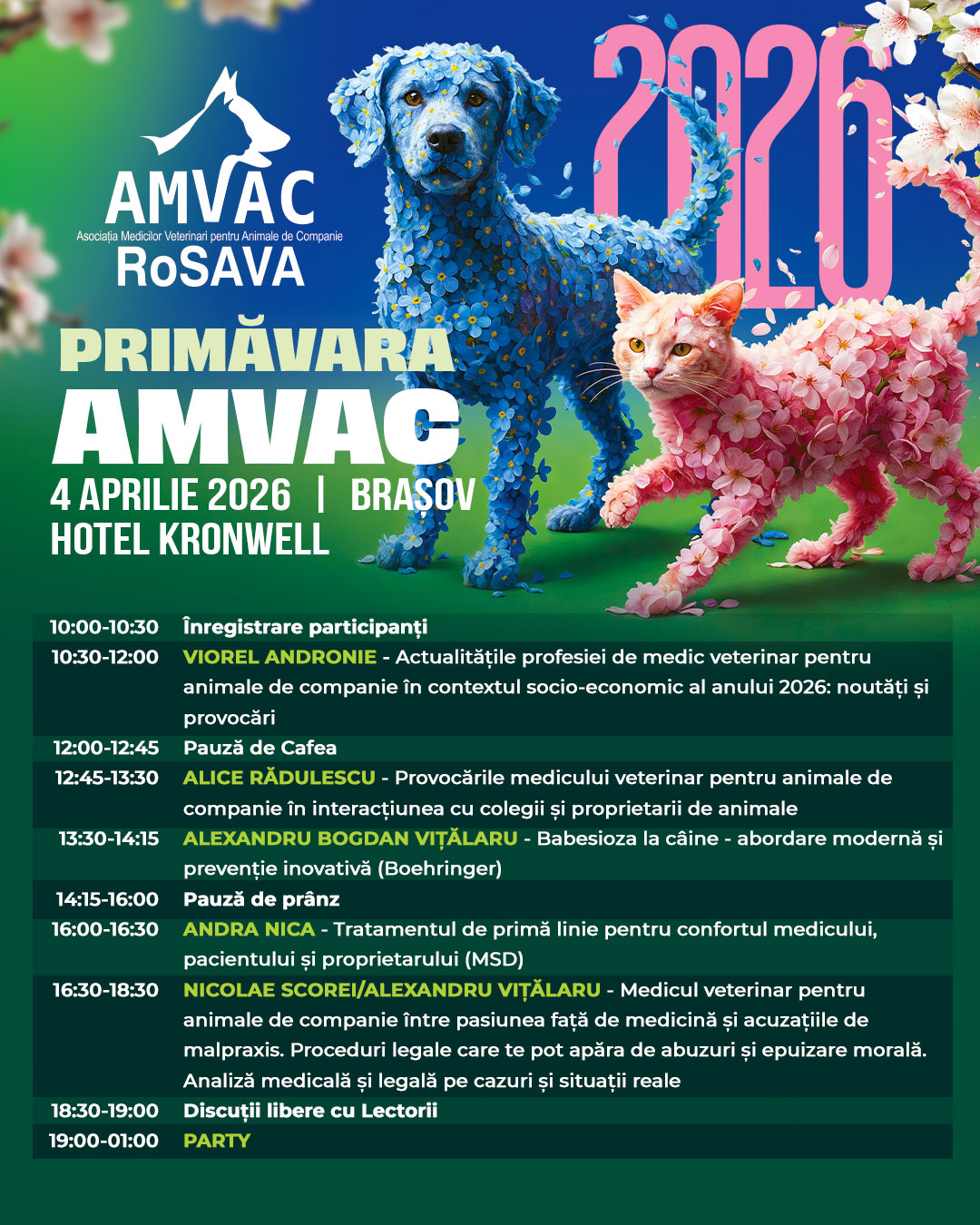 Program Primăvara AMVAC 2026