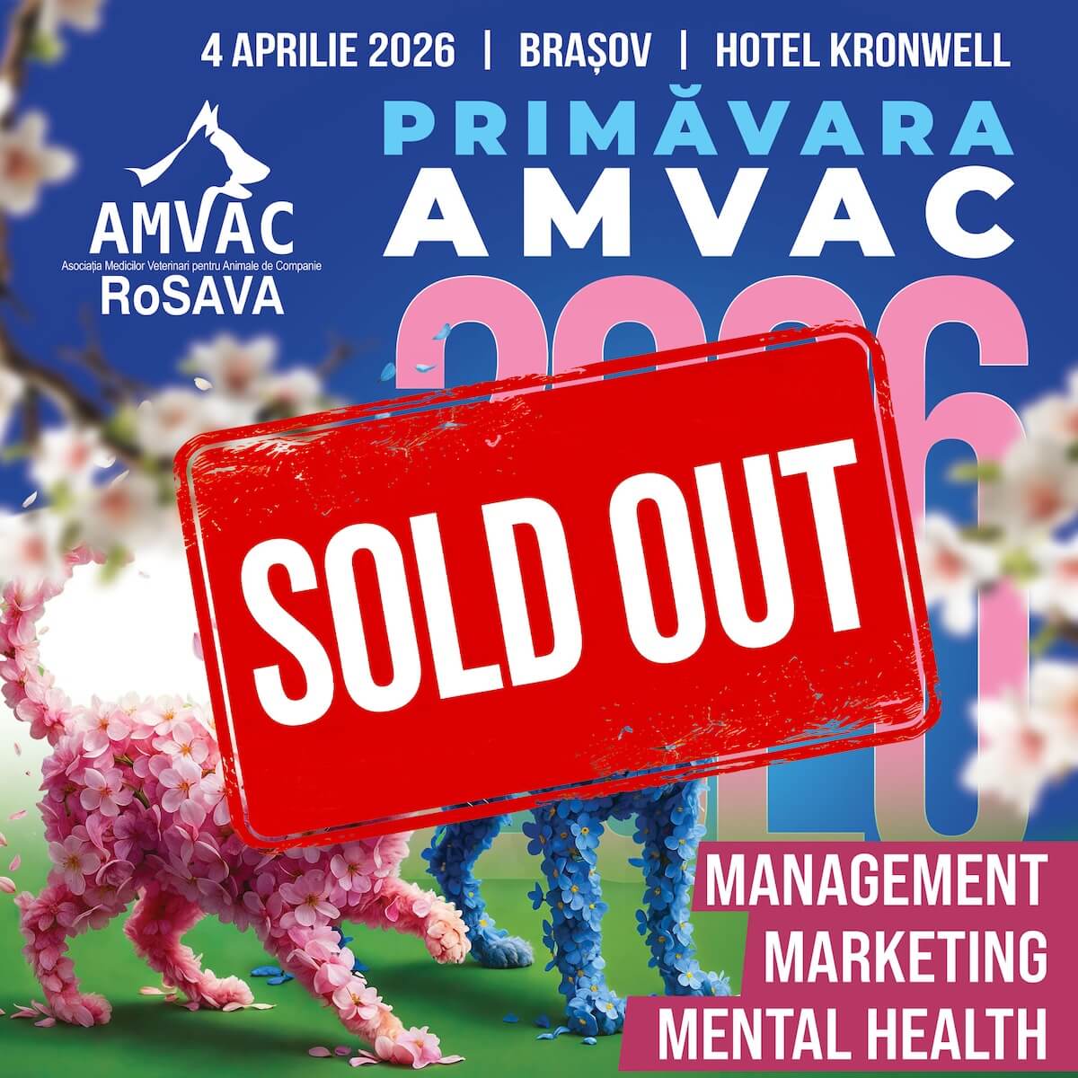 Primăvara AMVAC 2026: Sold out