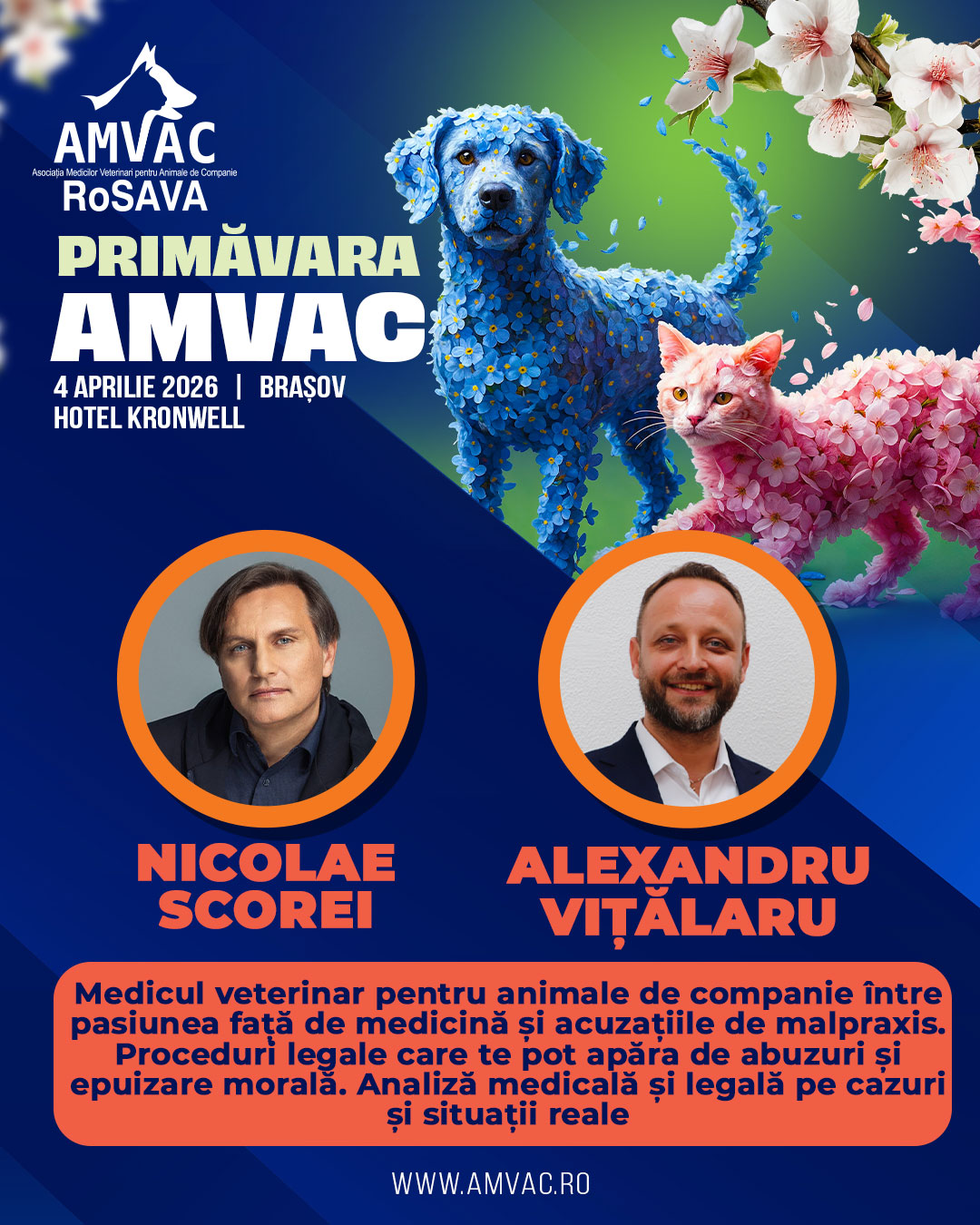 Program Vițălaru Alexandru și Scorei Nicolae Primăvara AMVAC 2026