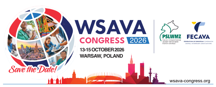 WSAVA Congress 13-15 october 2026, Warsaw
