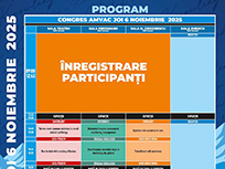 Program AMVAC 6 noiembrie 2025